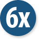  6 x 